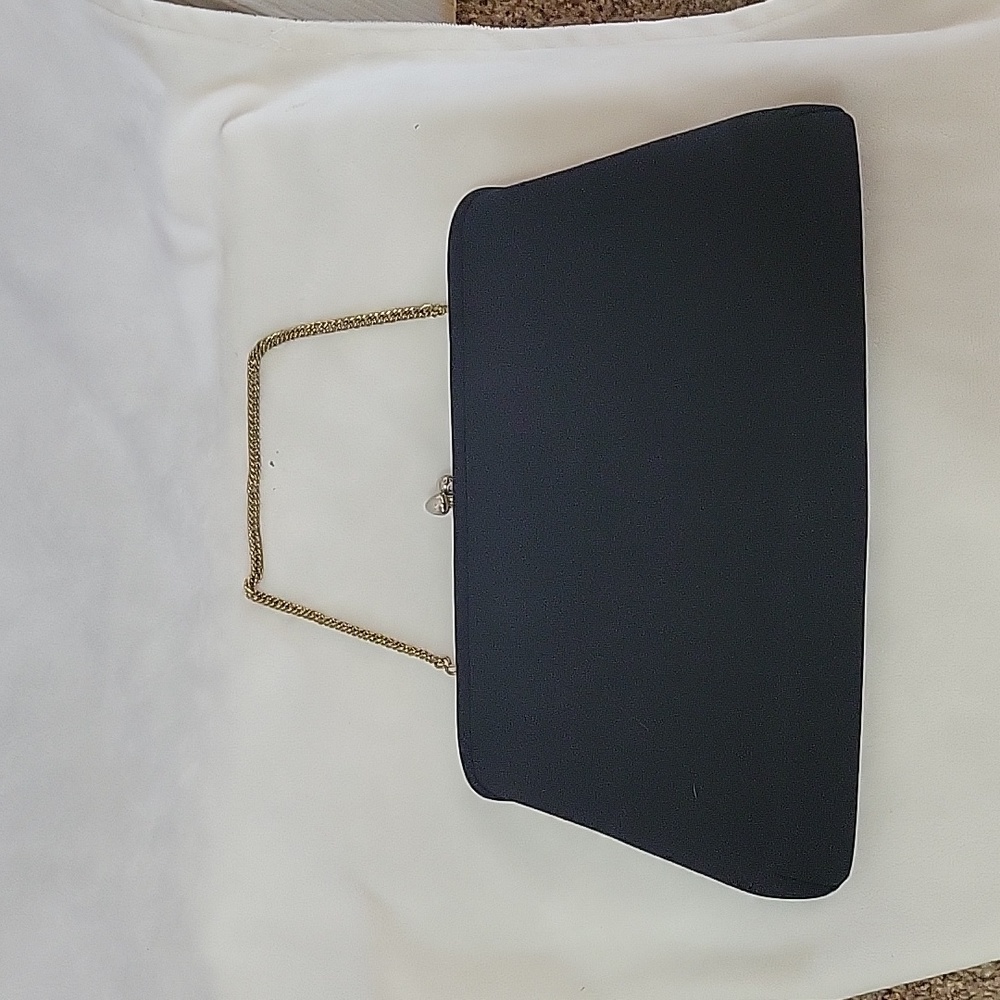 Vintage H and L Evening Bag with Kiss Lock